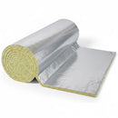 High-Performance Non-Combustible Stone Wool Insulation Mat for HVAC Systems with Reinforced Foil Backing and Class O Fire ...