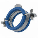 Premium Silicone Lined Pipe Support Clips for Steel and Copper Pipes Up to 63mm with Low-Friction and Durable Construction...