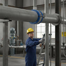 Premium Silicone Lined Pipe Support Clips for Steel and Copper Pipes Up to 63mm with Low-Friction and Durable Construction...