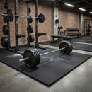 Premium 20mm Heavy-Duty Rubber Gym Flooring Tile - 1m x 1m for Shock Absorption and Floor Protection - Additional Angle