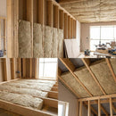 Premium Flexible Glass Mineral Wool Insulation Slab 35 for Thermal and Acoustic Performance - 400mm & 600mm Widths - Detai...