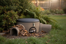 Premium Hedgehog House with Dual Entrance Tunnels for Predator Protection and 10-Year Guarantee - Detail View