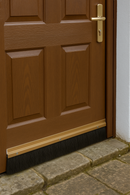 Premium 50mm Aluminium Door Seal With Polypropylene Brush – Durable & Weatherproof