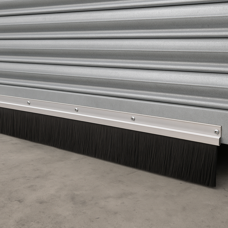 Premium 50mm Aluminium Door Seal With Polypropylene Brush – Durable & Weatherproof