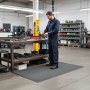 Premium Anti-Fatigue Work Mat - Non-Slip Grey Surface