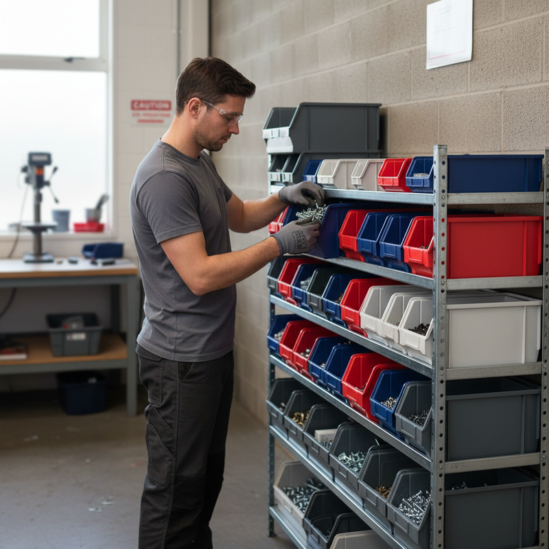 Premium Plastic Small Parts Pick Bins | UK