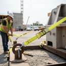 Fall Protection Ratchet Strap with Snap Hooks - 15 Metre Length