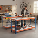 Heavy Duty Workbenches - 915mm High - 800kg Capacity - Melamine Finish