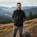 Premium Lightweight Softshell Body Warmer with Water-Repellent Finish and Wind Resistance for Cold Weather Protection - De...