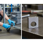 Premium Plate Support and Guide for Trolley Stops - Heavy Duty Compatibility ... - Main Product Image