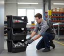 87L Heavy Duty Stacking Pick Bins - Ideal for Storage and Organization