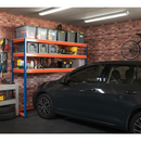 Heavy Duty Garage Shelving 2135mm | 400kg Per Shelf | Boltless Vehicle Storage | UK
