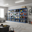 4x Premium Garage Shelving 2130mm | 280kg Per Shelf | Boltless Steel Racking UK
