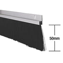 Premium 50mm Aluminium Door Seal With Polypropylene Brush – Durable & Weatherproof