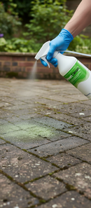 Premium Hard Surface Algae Remover with Nonanoic Acid - 1L Emulsifiable Concentrate for Effective Algae Control - Detail View