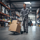 Heavy Duty Telescopic Folding Sack Truck - 125kg Load Capacity