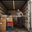 Heavy Duty Round Aluminium Shoring Bar with Adjustable Length 2385mm to 2760mm and Maximum Load Capacity of 400kg