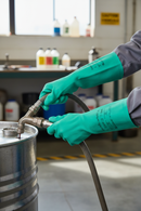 Premium Chemical Resistant Gloves - 330mm Length, Cotton-Flock Liner, and Enhanced Grip for Optimal Performance - Main Pro...