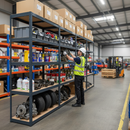 Heavy Duty Shelving Unit 1800mm High | 200/280kg Capacity | Grey Industrial Racking