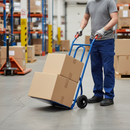 Premium Heavy Duty Sack Truck with Fixed Toe Plate and Rubber Wheels for Easy Movement of Heavy Items