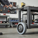 Premium Nylon Tyre Wheels with Glass Filled Nylon Center, 125-200mm Size Options and High Load Capacity