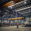 Round Sling 1 Tonne - Lengths From 0.5mtr to 3mtr EWL Available - Detail View