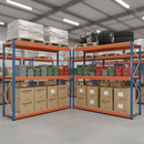 Heavy Duty Industrial Shelving - 3050mm High - 800kg Capacity - Chipboard