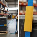 Premium Heavy Duty Polyester Wear Sleeves for Load Restraint Straps - 250mm Length with Custom Sizes Available