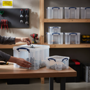 Premium Clear Storage Boxes - All Sizes Available