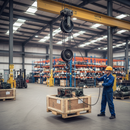 Premium 1000kg Chain Pulley for Tail Lift Applications - Heavy Duty Design wi... - Detail View