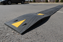 Heavy Duty 70mm Rubber Speed Bump for HGVs – Modular Sections with Fixings In... - Speed Bumps - Detail View