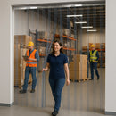 Standard Clear PVC Strip Curtains (Hook-on)