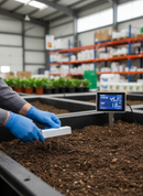 Premium Soil Moisture, Temperature and EC Sensor with 5M Durable Cable for Accurate Soil Monitoring - Main Product Image