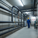 Premium Self-Sealing Heating Pipe Insulation with Class O Fire Rating and Built-in Vapour Barrier for HVAC and Plumbing Sy...