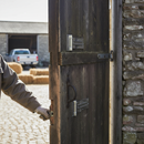 Premium Raised Blade Door Hinge in Polished Stainless Steel with Durable Pin ... - Detail View