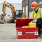 Premium Heavy Duty Chemical and Fuel Storage Boxes - COSHH Compliant with Robust Locking Mechanism and Fire Resistance