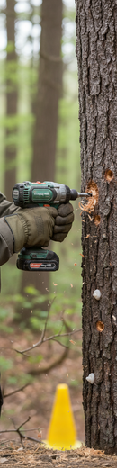 Premium 13mm Drill Bit for Tree Stump Killer with Depth Control Stop Plate - High-Quality Professional Grade for Industria...