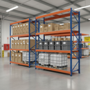 Heavy Duty Industrial Steel Shelving 1980mm High | 800kg Capacity | UK Warehouse Racking