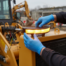 180° Amber Corner Beacon/Warning Light (ECE R65, EMC R10) - Main Product Image