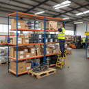 Premium Industrial Shelving - 1830mm High - 200kg Load Capacity - Chipboard