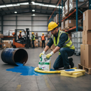 Premium 30 Litre Chemical Spill Kit for Effective Liquid Absorption and Disposal in Industrial Settings - Detail View