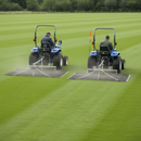 Premium Heavy Duty Rubber Dragmat 20mm Thick with Lightweight Reinforced Design for Turf Maintenance - Detail View
