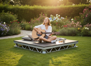 Premium Portable Aluminium Stage Deck 4 x 4ft with Non-Slip Surface and Bolt Together Construction - Main Product Image
