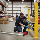 Premium Double Pedestrian End Rail Kits with Anodised Aluminium Guards and Co... - Main Product Image