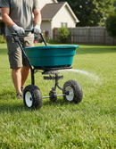 Premium 25 kg Fertiliser Spreader with Durable Frame and Adjustable Settings for Sports Grounds Maintenance - Detail View