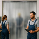 Frosted Effect / Privacy PVC Strip Curtains (Hook-on)