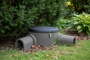 Premium Hedgehog House with Dual Entrance Tunnels for Predator Protection and 10-Year Guarantee - Main Product Image