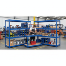 Premium Heavy Duty Industrial Shelving and Workbench Set - 1770mm High & 1200mm Wide
