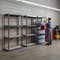 4x Heavy Duty Shelving Units - 1600mm High - Grey with 8x 24L Storage Boxes