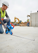 Premium 100m Open Frame Surveyors Measuring Tape for Accurate Sports Markings - High-Quality Professional Grade for Indust...